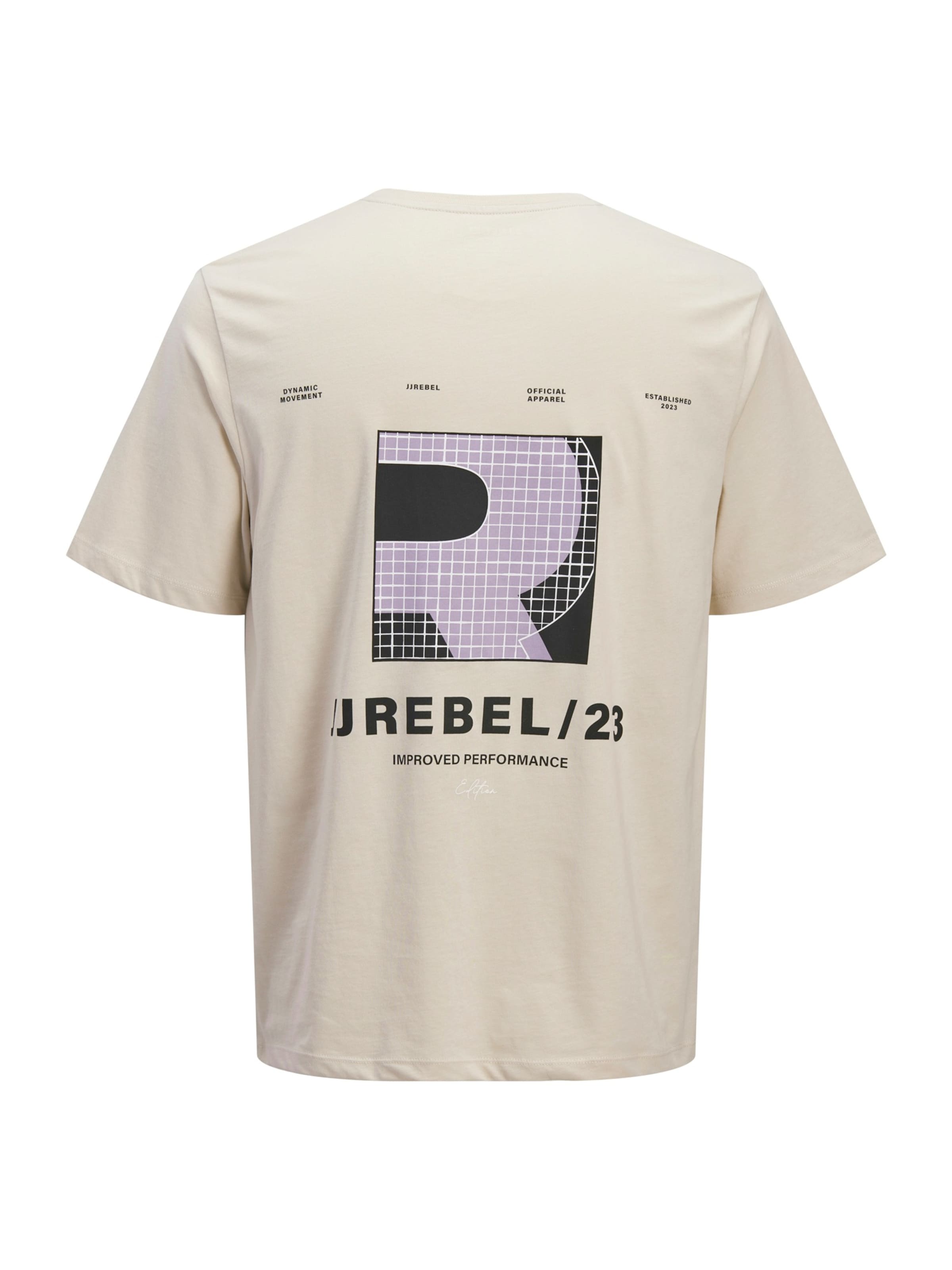 Tricou de la JJ Rebel pe bej
