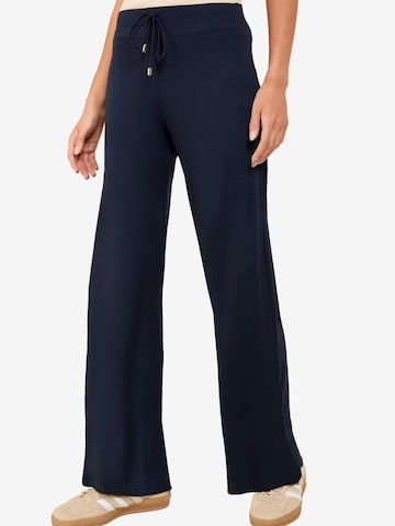 Friends Like These Wide leg Trousers in Blue: front