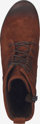 THINK! Lace-Up Ankle Boots in Brown