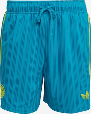 ADIDAS PERFORMANCE Loosefit Sportshorts 'Kolumbien' in Blau: Vorderseite