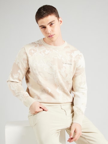 Filling Pieces - Pullover em bege: frente