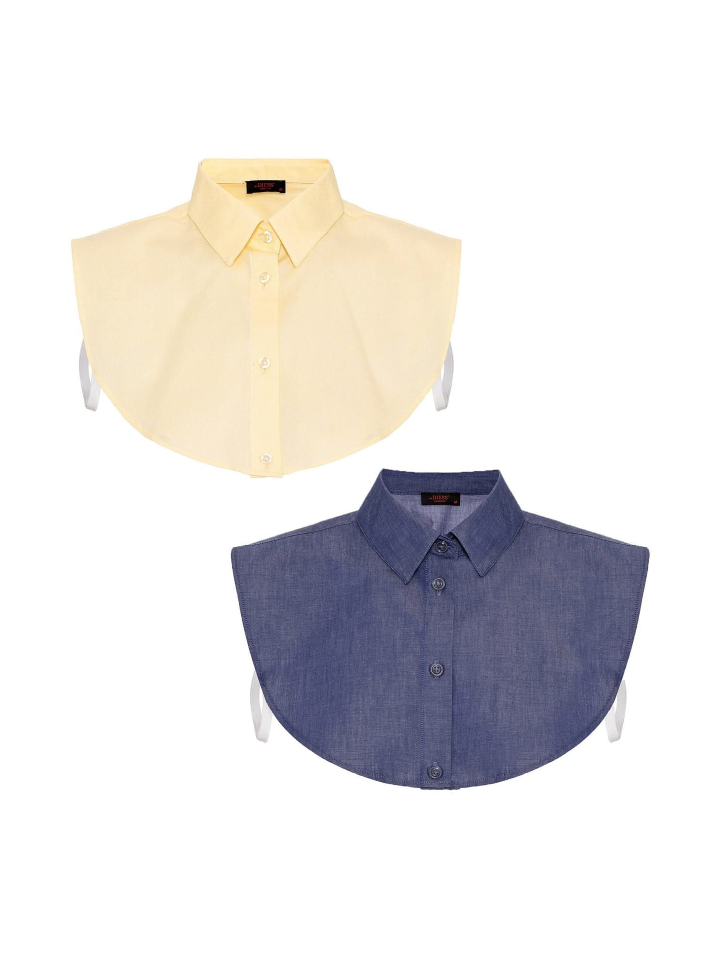 By Diess Collection Ovratnik | modra barva: sprednja stran