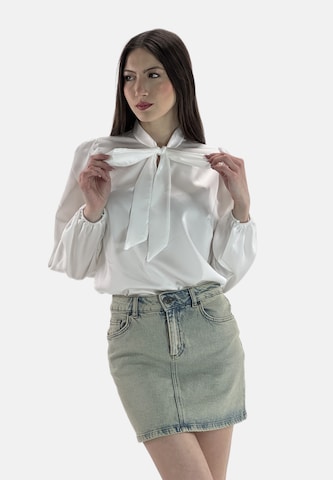 Elara Bluse in Weiß