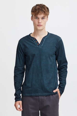 !Solid Shirt 'Tinox' in Blue: front