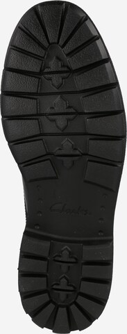 CLARKS Snøreboots i svart