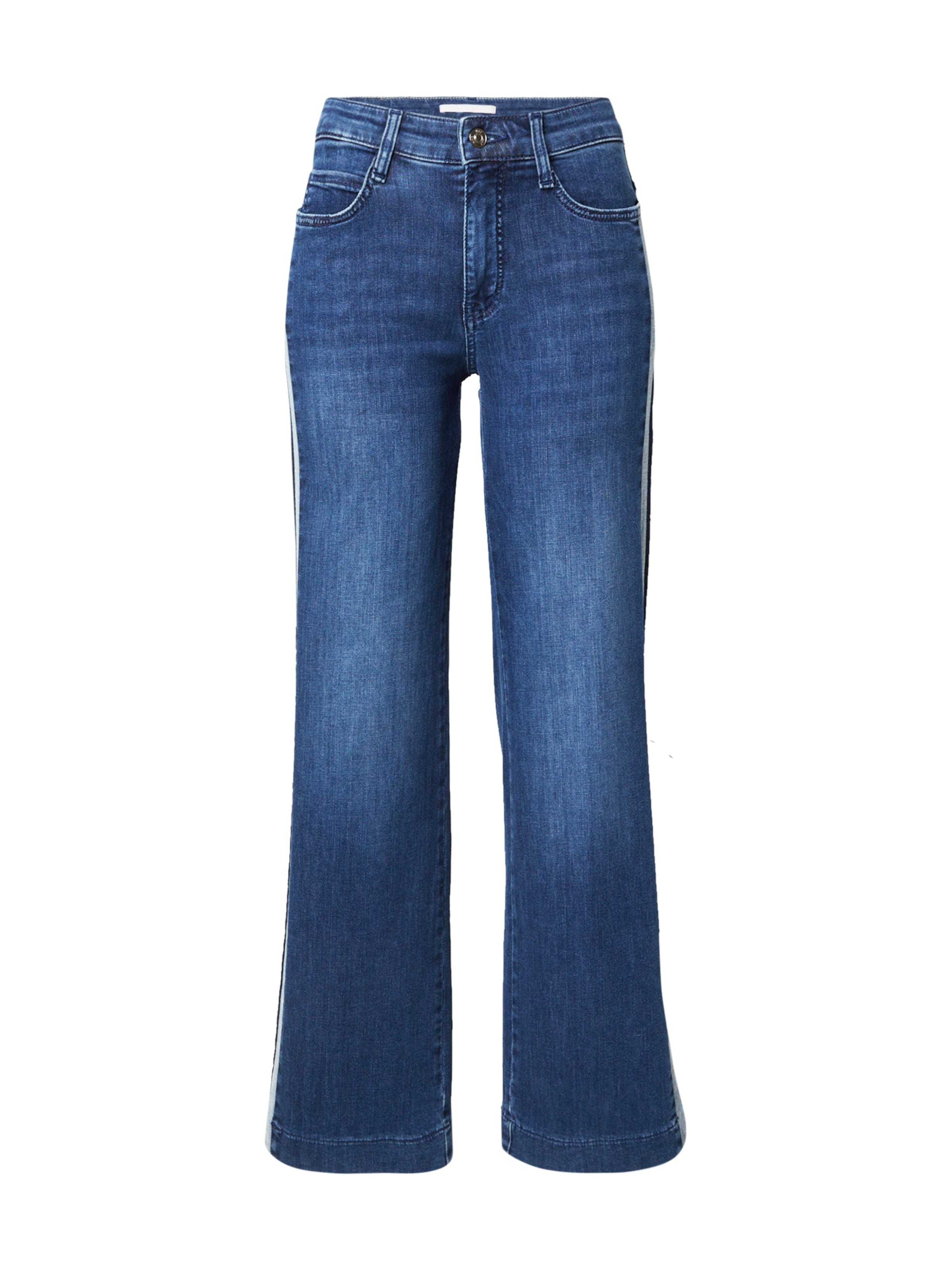 MAC Обычный Джинсы 'Wide' в Синий: спереди