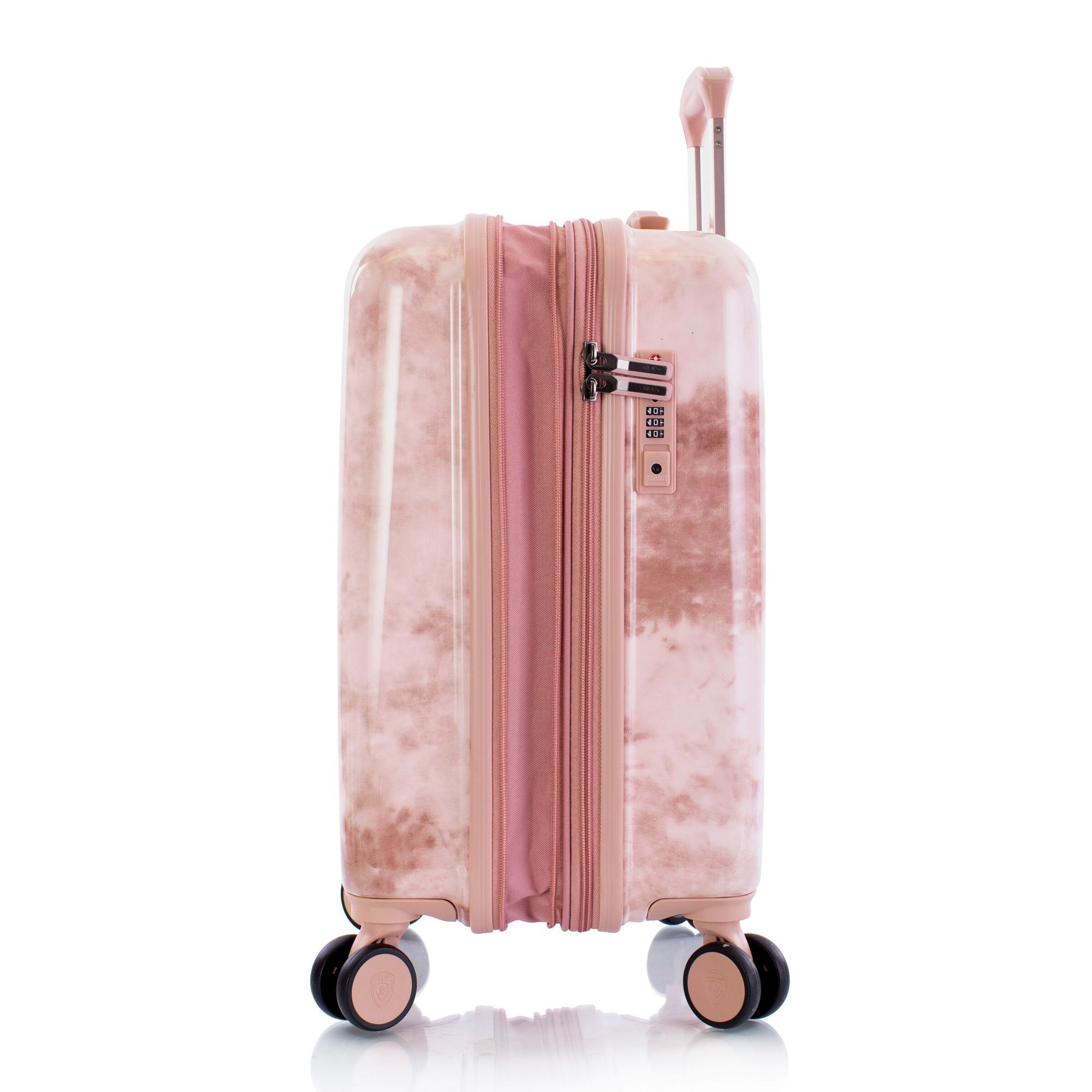 Heys Cart 'Black Camo' in Pink