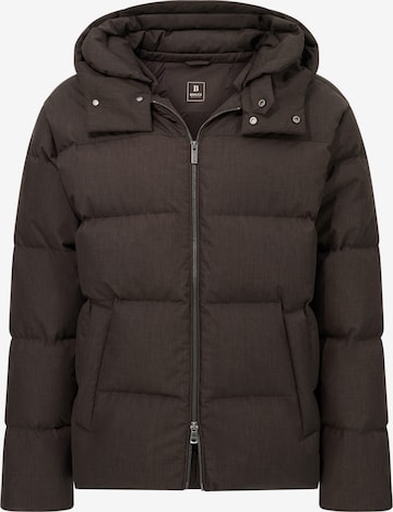 Boggi Milano Vinterjakke 'B Sustainable' i brun: forside