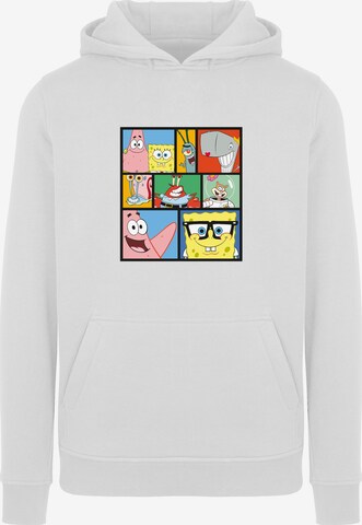 F4NT4STIC Sweatshirt 'Spongebob Squarepants Collage' in White: front