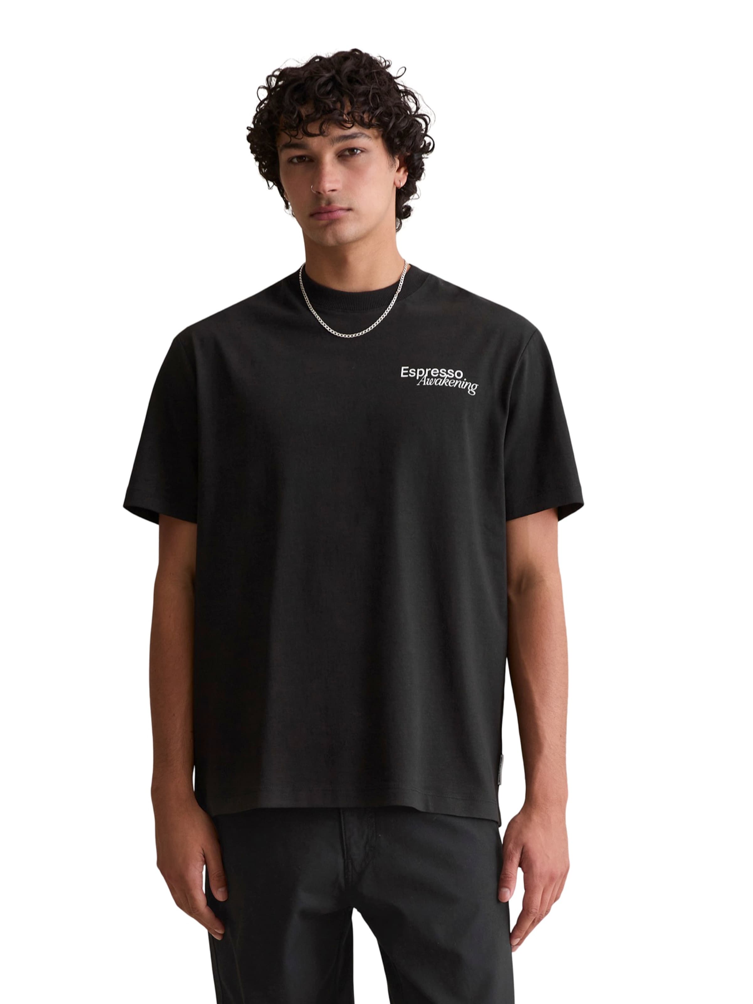 Maglietta di Marc O'Polo DENIM in nero: frontale