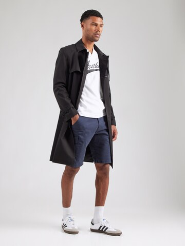 Regular Pantalon cargo QS en bleu