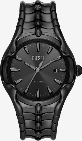 DIESEL Analoog horloge 'Vert' in Zwart: voorkant