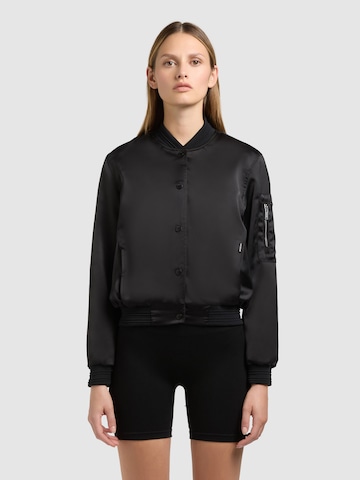 Veste mi-saison 'Tami' khujo en noir : devant