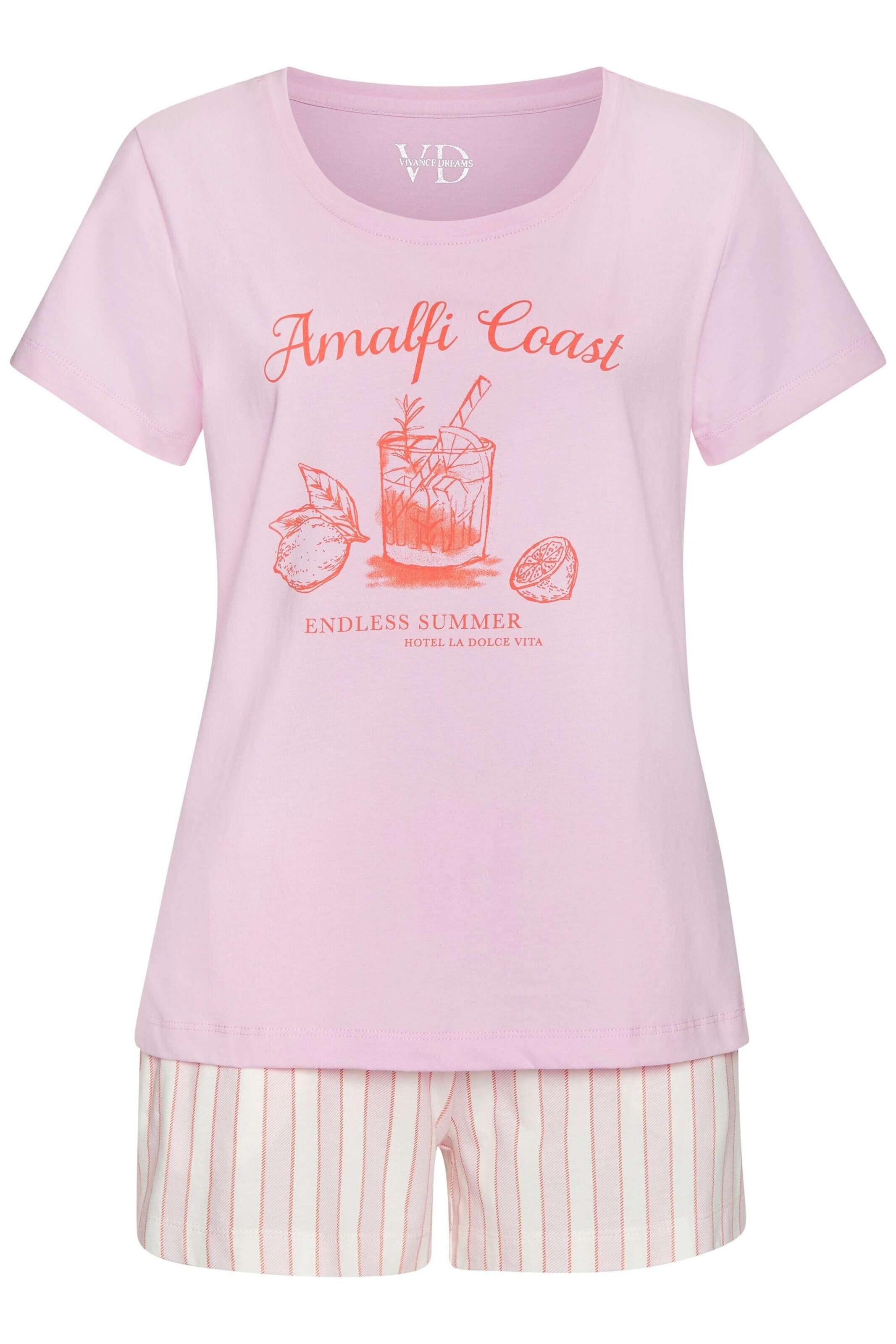 VIVANCE Шорти в розово: отпред