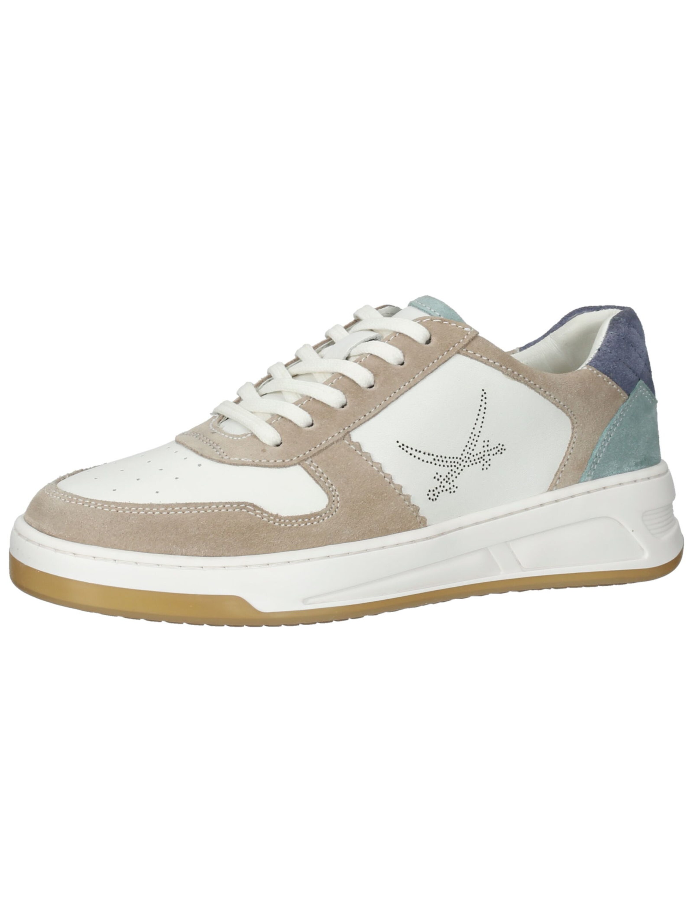 SANSIBAR Sneakers laag in Wit: voorkant