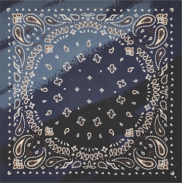 Foulard CODELLO en bleu : devant