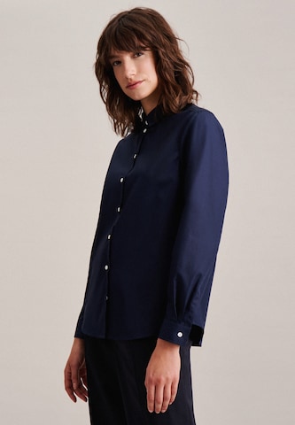 SEIDENSTICKER Blouse 'Schwarze Rose' in Blue
