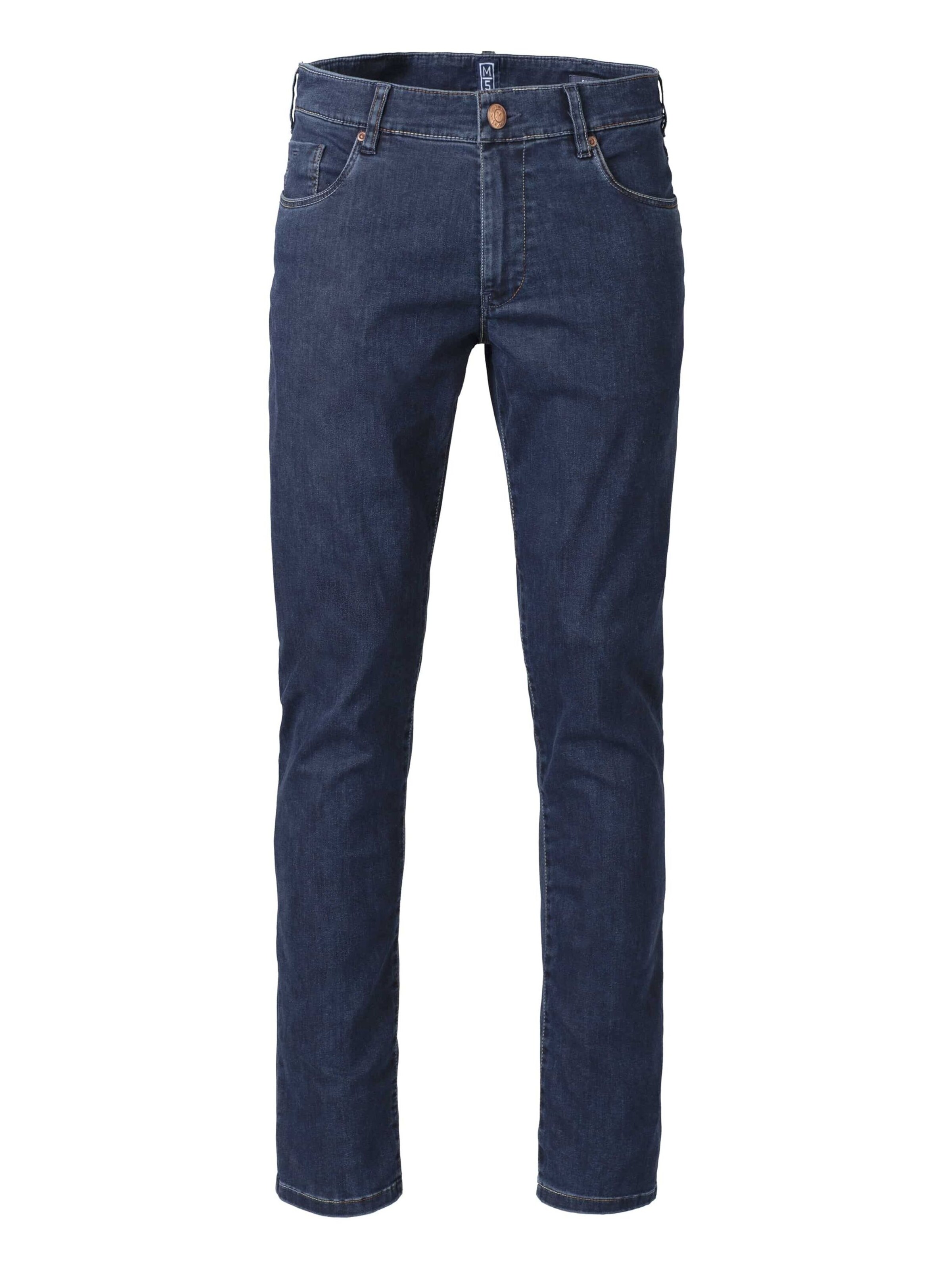 MEYER Slim fit Jeans 'M5' in Blue: front