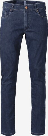 MEYER Slimfit Jeans 'M5' in Blauw: voorkant