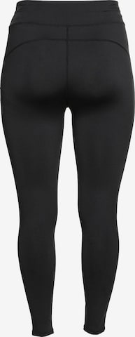 SHEEGO Skinny Športne hlače | črna barva