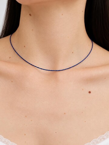 LanLivia - Colar 'Ultra Slim Lapis Lazuli Necklace' em azul
