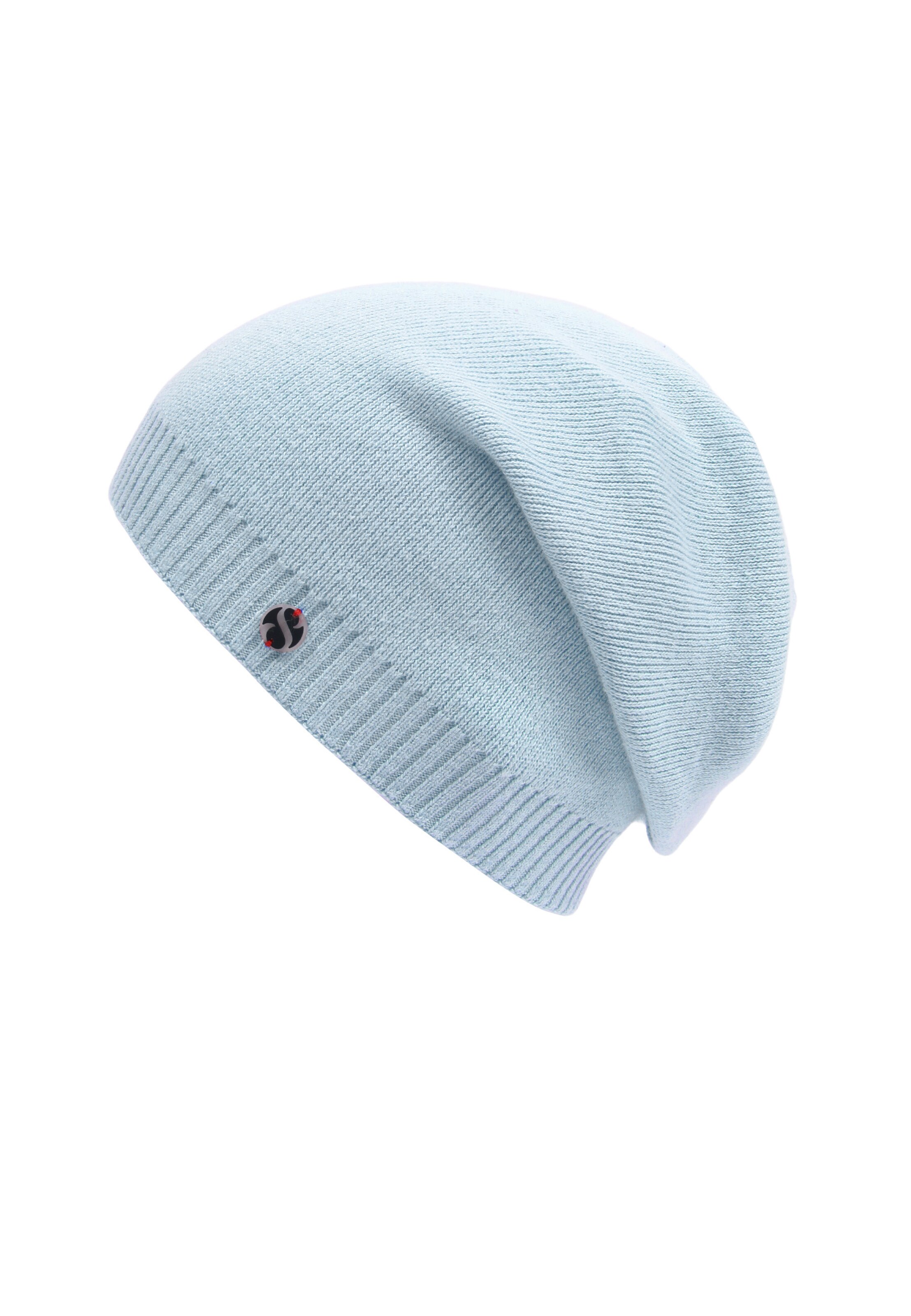 SAMAYA Mütze 'Elen', superweich und wärmend in Blau