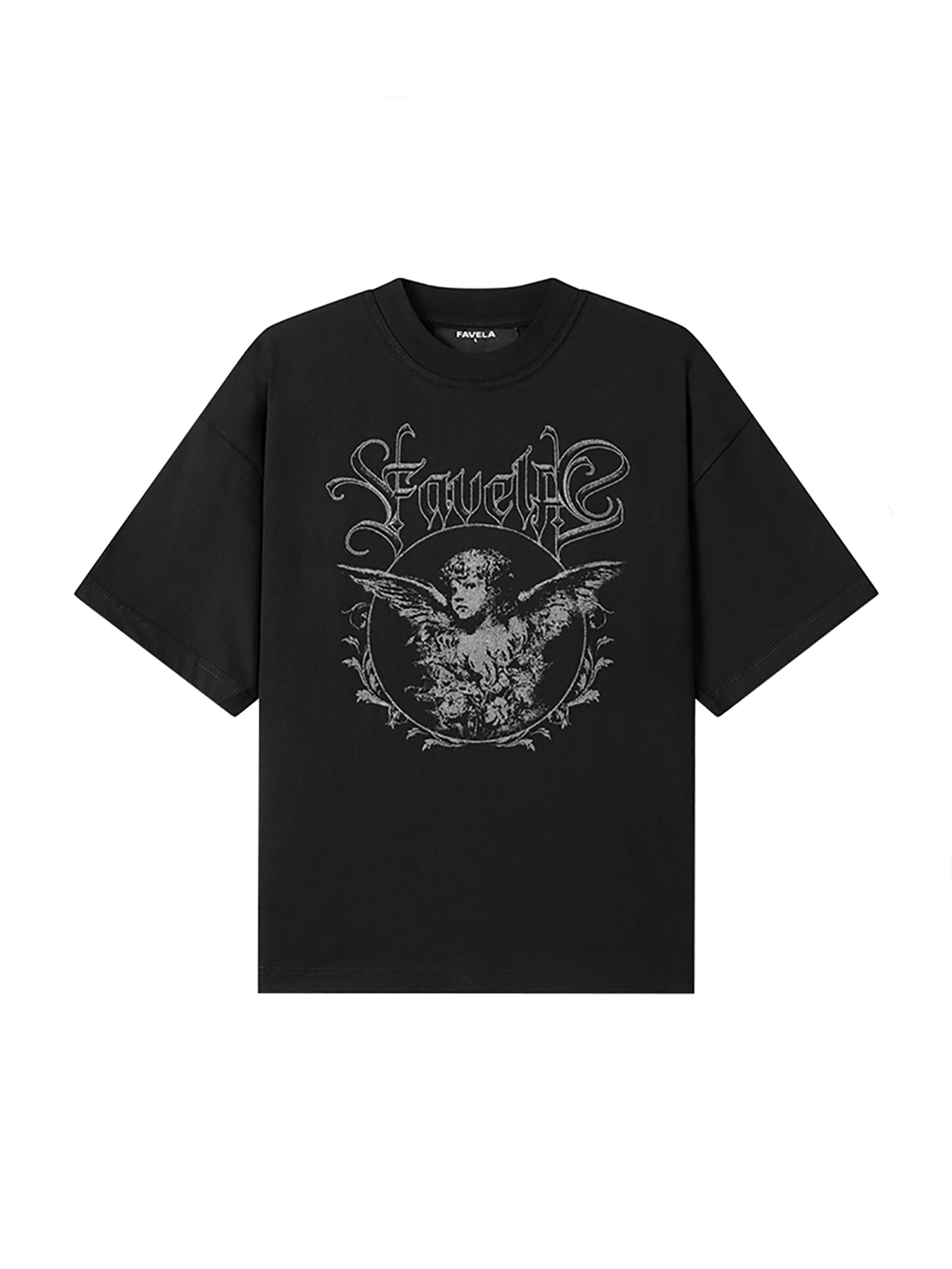 FAVELA Sweatshirt 'Rome' in Black: front