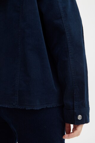 PULZ Jeans Between-Season Jacket in Blue