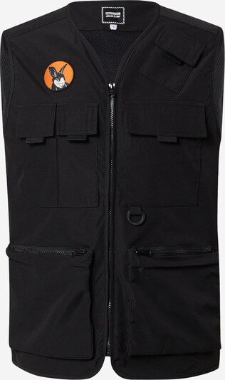 ABOUT YOU x Swalina&Linus Bodywarmer 'Simon' in de kleur Zwart, Productweergave