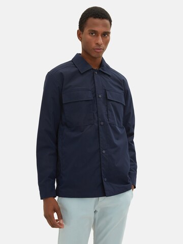 TOM TAILOR Between-season jacket in Blue: front