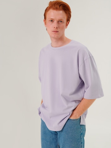 ABOUT YOU x Swalina&Linus Shirt 'Selim' in Purple