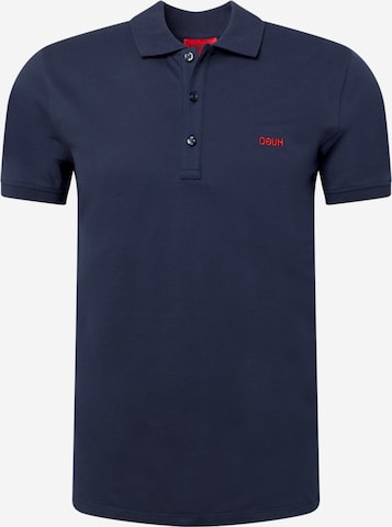 HUGO Shirt 'Dinos' in Blau: front