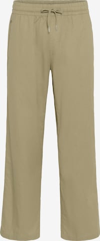 Wide Leg Pantalon chino Matinique en beige : devant