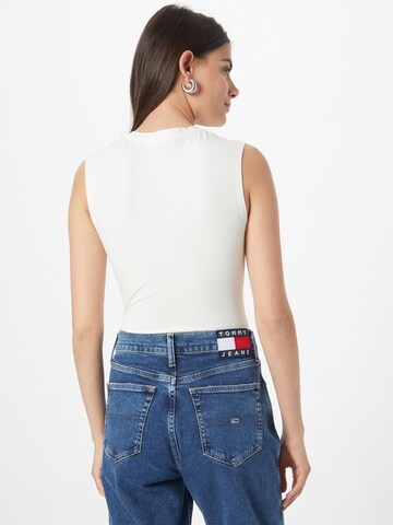 Tommy Jeans Shirt Bodysuit in White