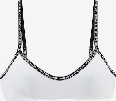 Bikinio viršutinė dalis iš Copenhagen Studios, spalva – juoda / balta, Prekių apžvalga