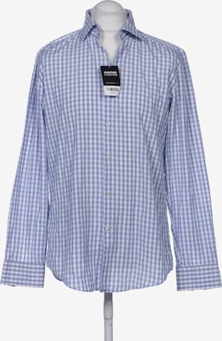 BOSS Black Hemd L in Blau: Vorderseite