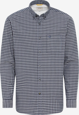 CAMEL ACTIVE Button Up Shirt in Blue: front