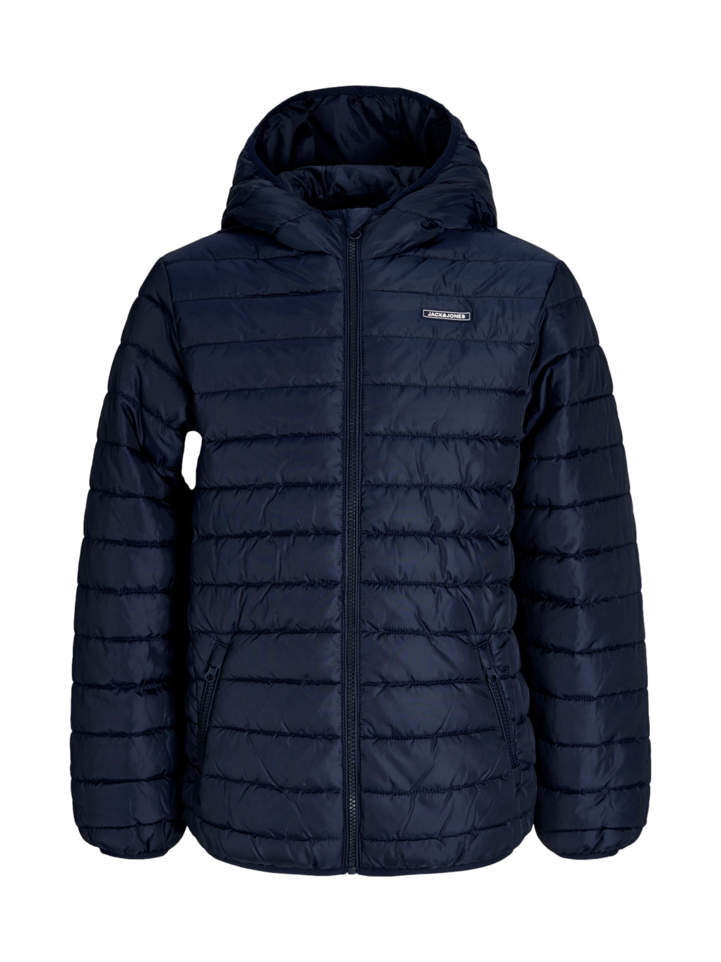 Jack & Jones Junior Tussenjas 'Elvis' in Blauw: voorkant