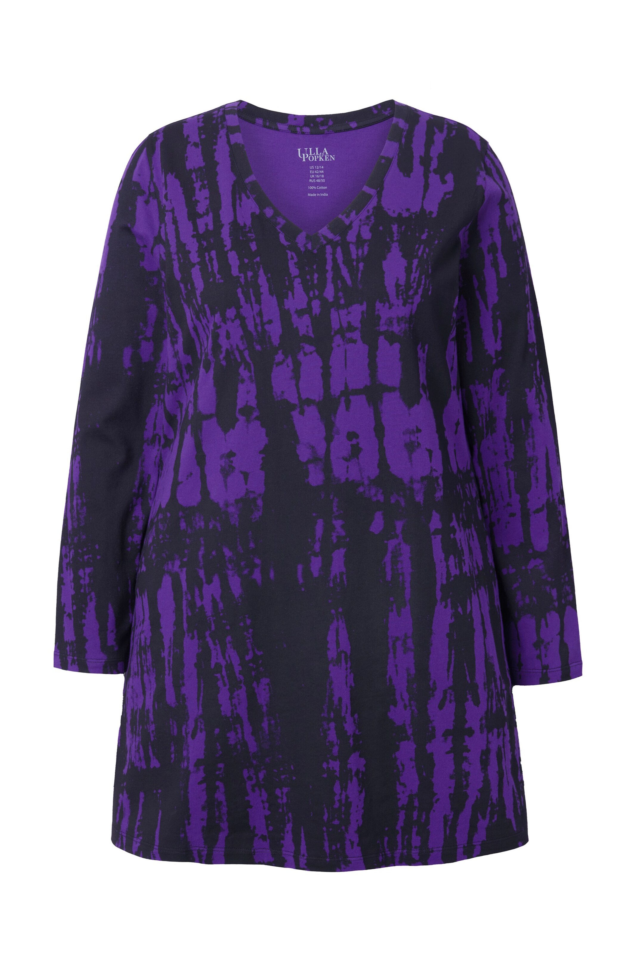 Ulla Popken Shirt in Purple: front