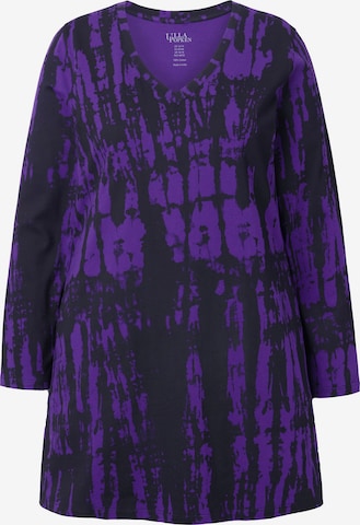 T-shirt Ulla Popken en violet : devant