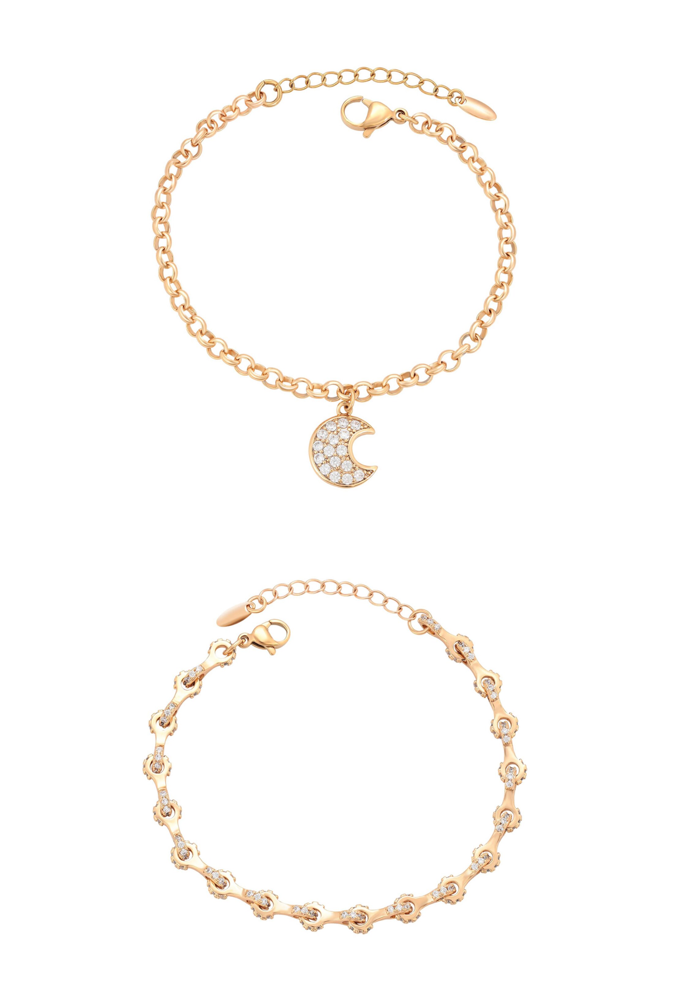 faina - Pulsera en oro: frente