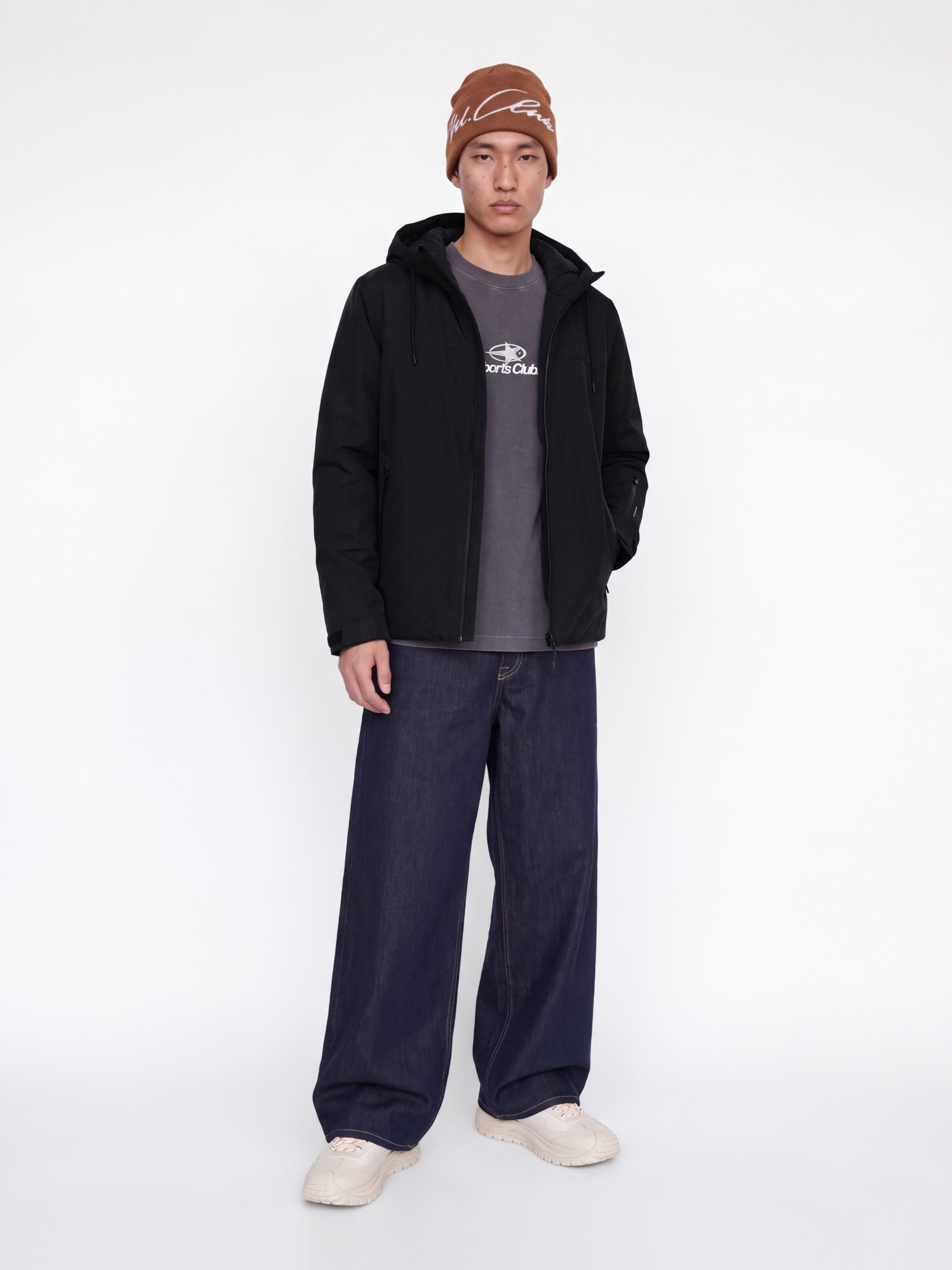 Veste mi-saison JACK & JONES en noir