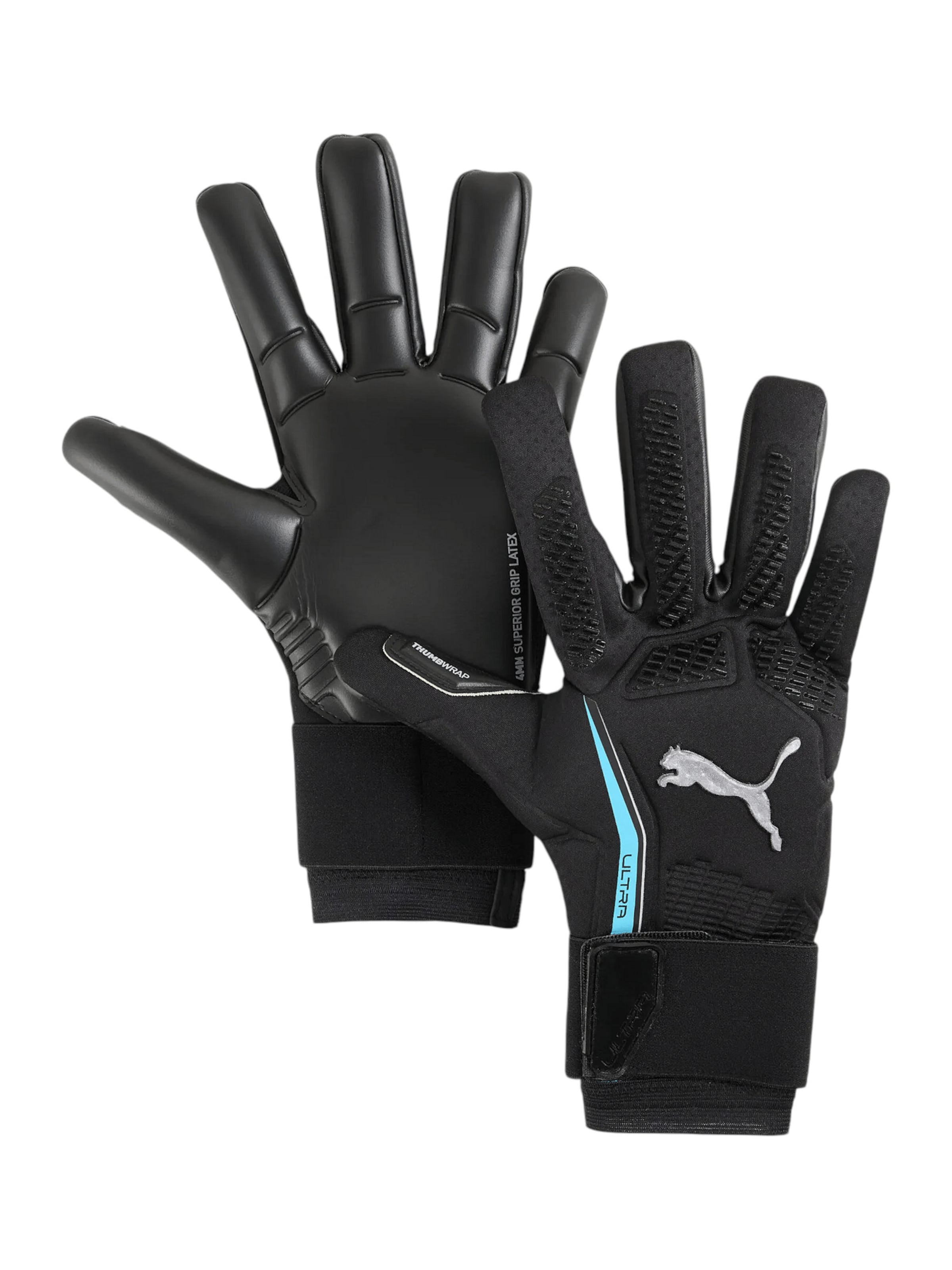 PUMA Sporthandschuhe 'Ultra Ultimate' in Schwarz: Vorderseite