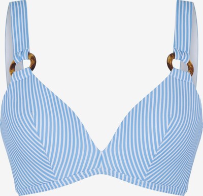 LingaDore Bikini gornji dio u plava / bijela, Pregled proizvoda