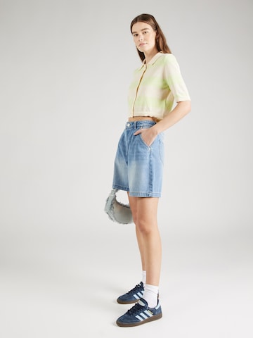 VERO MODA Regular Shorts 'Evelyn' in Blau