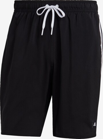 ADIDAS SPORTSWEAR Athletic Swim Trunks 'Clx' in Black: front