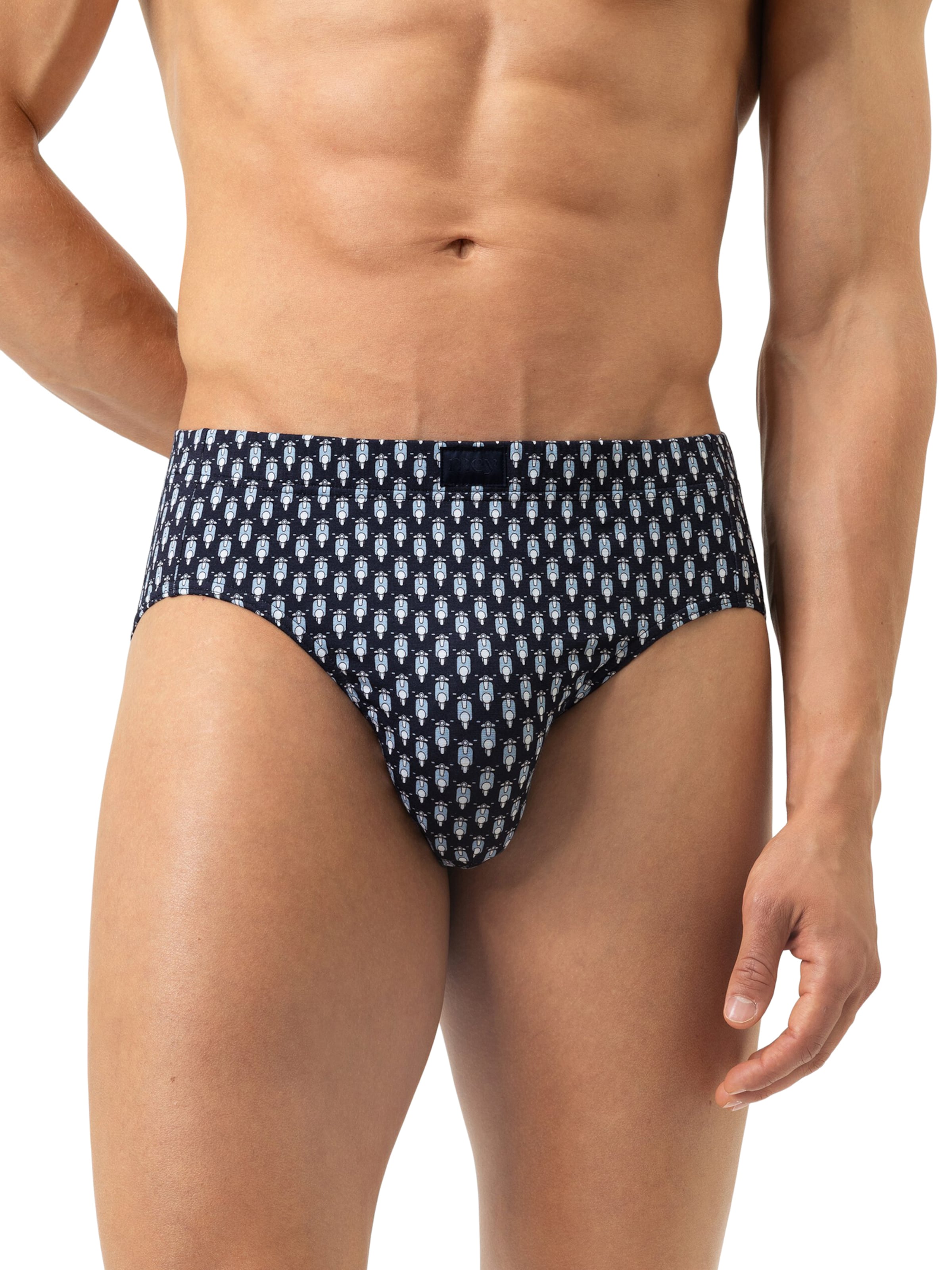 Mey Slip in Blue: front