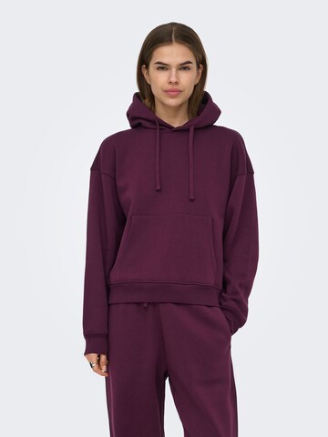 ONLY Sweatshirt 'ONLBest' in Red: front