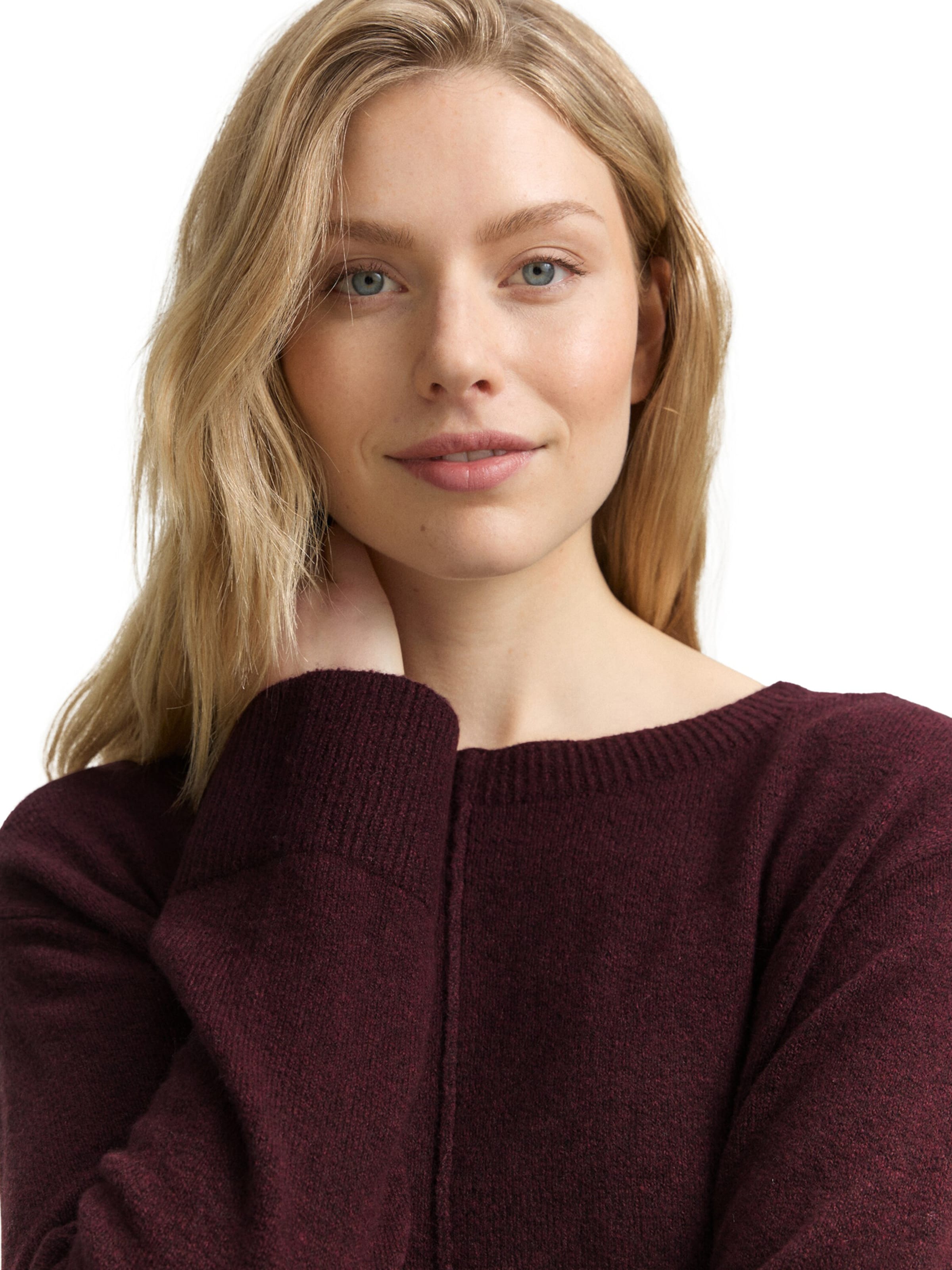 TOM TAILOR Pullover in Rot