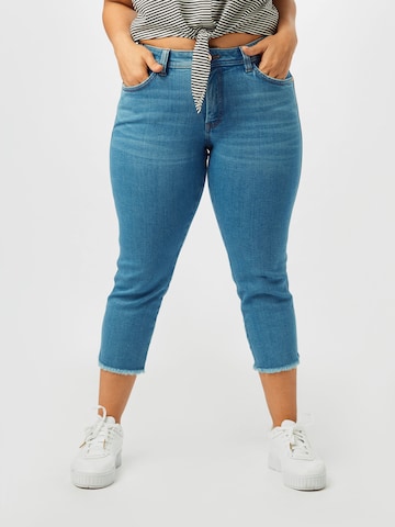 Tom Tailor Women + Skinny Jeans in Blau: predná strana